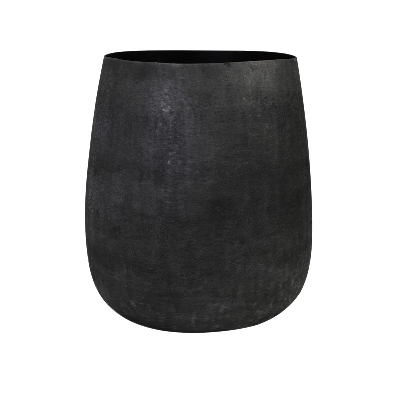 METAL POT MATT BLACK 40